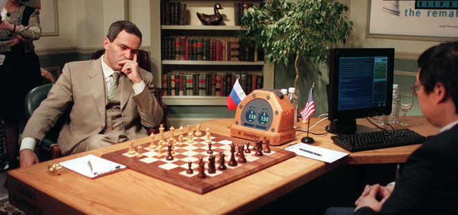 Deep Blue vs. Kasparov 1996 Game 1 