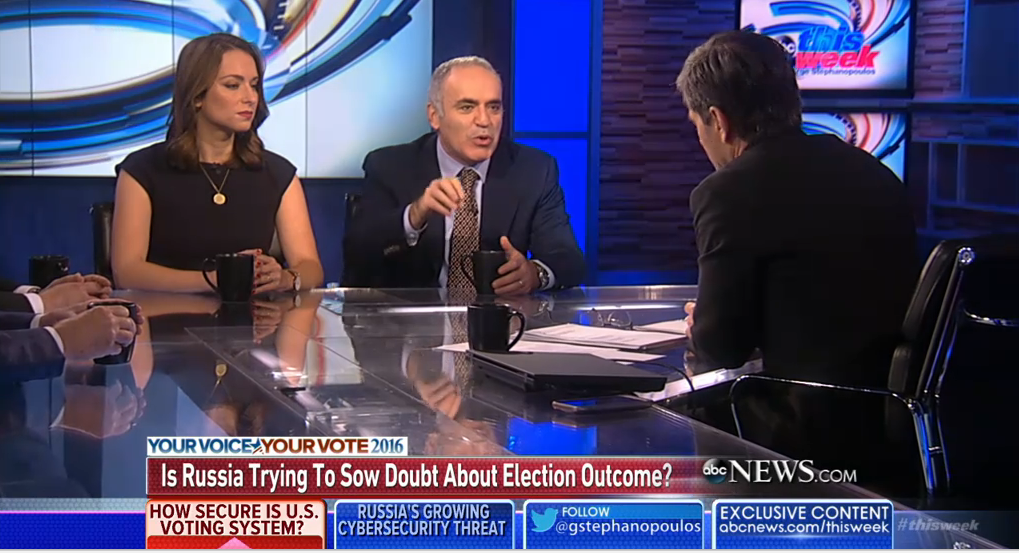 This Week with George Stephanopoulos |10.02.2016 | Kasparov