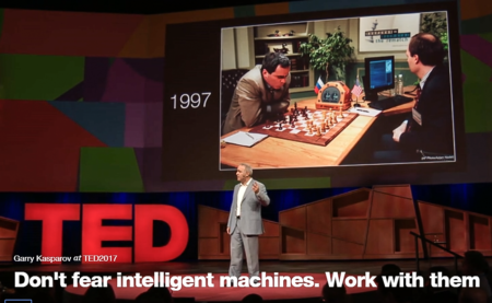 Don't fear Intelligent Machines. Work with them: Kasparov - New